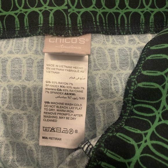 Chico’s Travelers Pants size 1 - Picture 2 of 5